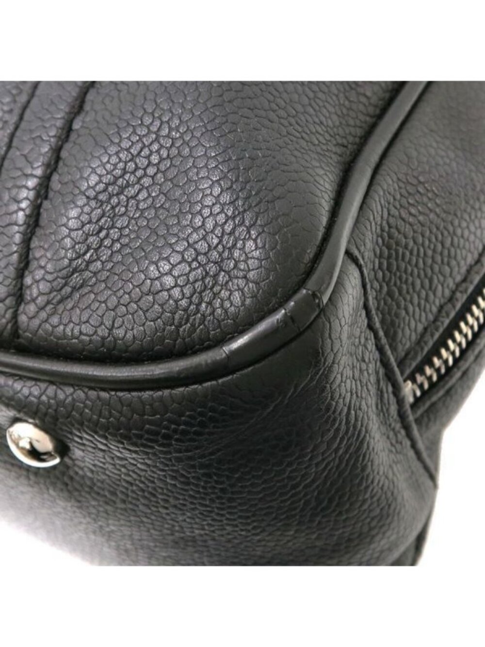 Chanel Caviar Chocolate Tote - Picture 4 of 9